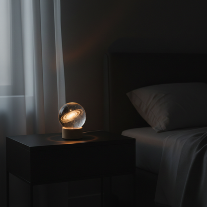 Milky Way Crystal Ball Light Lamp : Bring the Beauty of the Galaxy Into Your Everyday Space