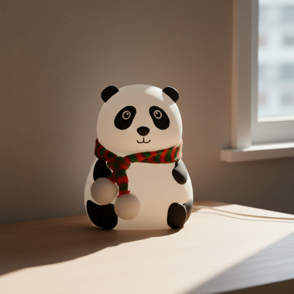 Cute Panda Touch Silicone Night Lamp: A Soft Glow That Makes Every Night Feel Cozy